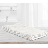 Toggle Microfiber Bath Mat Large White