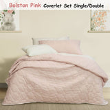 Jelly Bean Kids Bolston Pink Kids Coverlet Set Single/Double