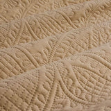 Ardor Chateau Cinnamon Embossed Quilt Cover Set Queen