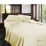 Ramesses 1450TC Egyptian Cotton Sateen Sheet Set Cream King