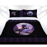 Anne Stokes Black Unicorn Quilt Cover Set King