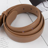 Classic Leather Belts for Women, Joyreap Genuine Leather Womens Belts with Gold Buckle