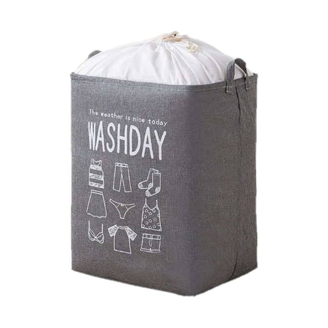 Ex-Large Capacity Collapsible Laundry Basket Foldable Washing Bin Hamper Linen