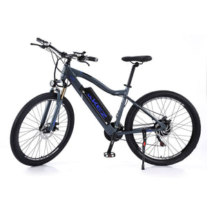 AKEZ 48V Electric Mountain Bike Aluminium Alloy Frame 27.5 Inch Wheel E-Bike - Gray