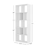 12 Cube Storage Organizer Wood Bookcase Cabinet Bookshelf Storage Wall Shelf Organizer Display Stand Home Office