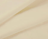 1000TC Ultra Soft Double Size Bed Yellow Cream Flat & Fitted Sheet Set