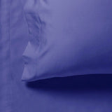 1000TC Ultra Soft Fitted Sheet & Pillowcase Set - King Single Size Bed - Royal Blue