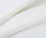 1000TC Ultra Soft Single Size Bed White Flat & Fitted Sheet Set