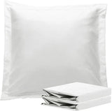 1000TC Premium Ultra Soft European Pillowcases 2-Pack White