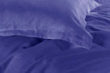 1000TC Tailored King Size Royal Blue Duvet Doona Quilt Cover Set