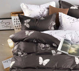 Butterfly King Size Quilt/Doona/Duvet Cover Set