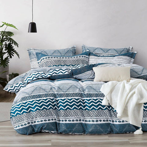 Dennings King Size Quilt/Doona/Duvet Cover Set