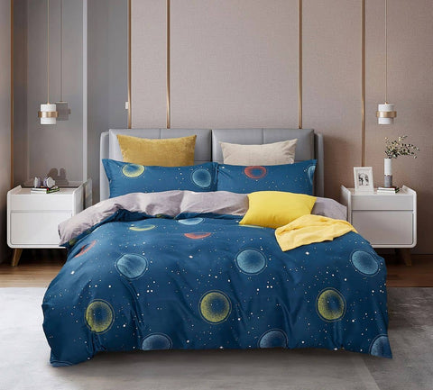 Bubbles King Size Quilt/Doona/Duvet Cover Set