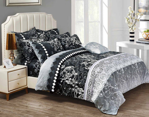 Costa Queen Size Duvet Doona Quilt Cover Set