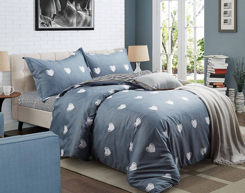 Cooper Queen Size Quilt/Doona/Duvet Cover Set