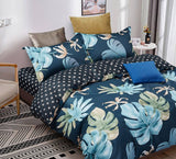 Leaves Queen Size Quilt/Doona/Duvet Cover Set