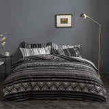 Hugo Reversible Queen Size Duvet Doona Quilt Cover Set