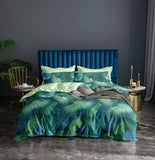 Kalena Leaves Quilt Cover Set - Super King Size