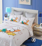 Rabbit Kids Quilt Cover Set - Single Size