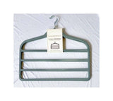 3pcs Velvet Clothes Hangers Grey