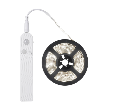 Motion Sensor LED Strip Light 1m cool white