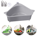 Corner Sink Basket Grey