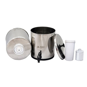 Aimex Water Stainless Steel 304 Water Filter System - White Filter