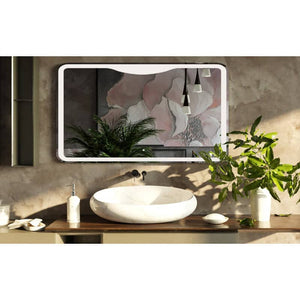 Belbagno Rectangular LED Bathroom Wall Mirror