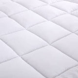 bamboo cotton fitted mattress topper king single