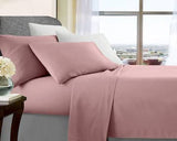 ultra soft microfibre sheet set single rose gold