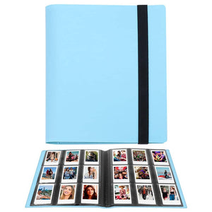 LIFEBEA 432 Pockets Photo Album for Fujifilm Instax Mini Camera, Polaroid Snap PIC-300 Z2300 Instant Camera, 2x3 Photo Album Book for Fujifilm Instax Mini 11 9 Evo 90 70 40 8 7 LiPlay Instant Camera (Blue)