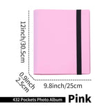 LIFEBEA 432 Pockets Photo Album for Fujifilm Instax Mini Camera, Polaroid Snap PIC-300 Z2300 Instant Camera, 2x3 Photo Album Book for Fujifilm Instax Mini 11 9 Evo 90 70 40 8 7 LiPlay Instant Camera (Pink)