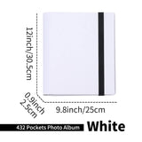 LIFEBEA 432 Pockets Photo Album for Fujifilm Instax Mini Camera, Polaroid Snap PIC-300 Z2300 Instant Camera, 2x3 Photo Album Book for Fujifilm Instax Mini 11 9 Evo 90 70 40 8 7 LiPlay Instant Camera (White)