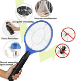 1/2 PCS Electronic Bug Zapper Racket Mosquito & Fly Insect Killer with Battery