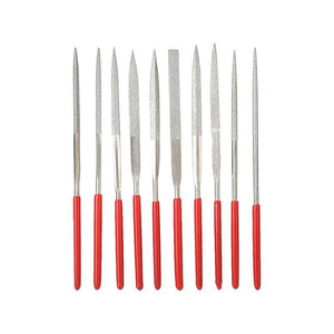 10 PCS 160x4mm Diamond Needle File Set for Jewelry & Wood Crafting