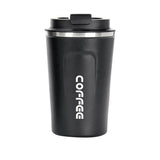 Insulated Coffee Mug Vacuum Travel Cup Thermal Stainless Steel Flask Reusable