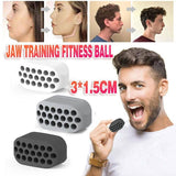 Jawline Trainer Neck Toner Jaw Training Fitness Ball Face Muscle Exerciser