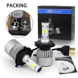 H4 9003 2000W 300000LM LED Headlight kit Lamp Bulbs Globes High Low Beam Upgrade