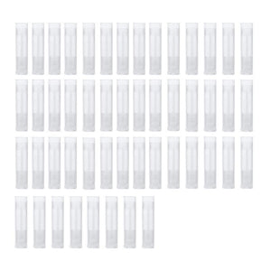 10/30/50/100x Clear 5g Lip Balm Tubes Transparent Empty Lipstick Containers