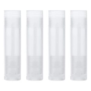 10/30/50/100x Clear 5g Lip Balm Tubes Transparent Empty Lipstick Containers