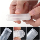 10/30/50/100x Clear 5g Lip Balm Tubes Transparent Empty Lipstick Containers