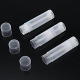 10/30/50/100x Clear 5g Lip Balm Tubes Transparent Empty Lipstick Containers