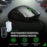 Razer Deathadder Essential Wired Esports Gaming Mouse 6400 Adjustable Dpi