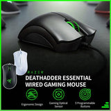 Razer Deathadder Essential Wired Esports Gaming Mouse 6400 Adjustable Dpi