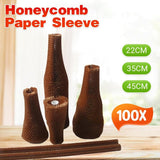 100 X Premium Recycled Honeycomb Kraft Packing Wrap