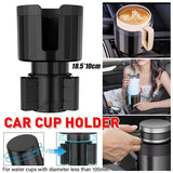 Car Cup Holder Expander Adapter for Bottles & Big Drinks Stable Fit for Car Auto