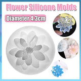 3D Flower Silicone Molds Epoxy Resin Jewelry Pendant Mould Making Craft Mold