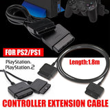 1.8m Extension Cable for Sony PS1/PS2 Controllers