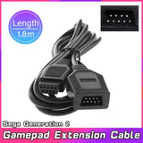 1.8M Sega Mega Drive/Genesis 9-Pin Controller Extension Cord