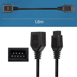 1.8M Sega Mega Drive/Genesis 9-Pin Controller Extension Cord